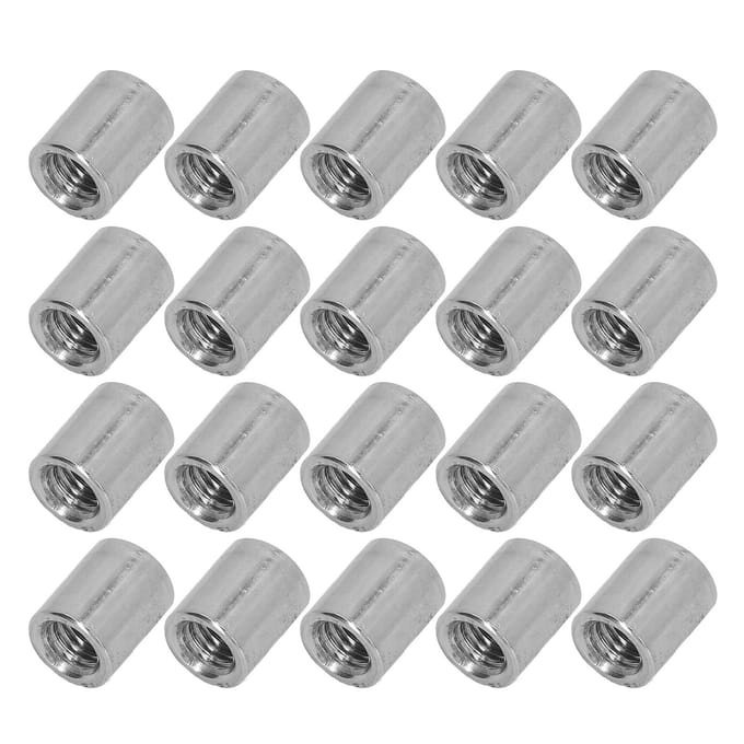 20 stuks M8 binnendraad koppelmoer kit roestvrij staal robuuste draadkoppelmoer kit voor