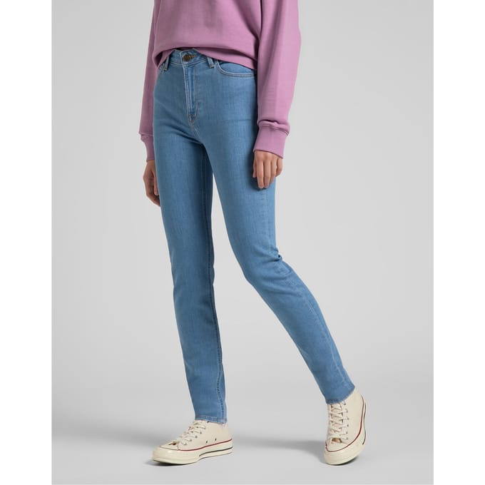 LEE Scarlett High Light Lita - Maat 30_29 - Dames Skinny Jeans