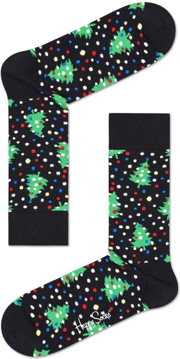 Happy Socks Christmas NIght Sock - unisex sokken - Unisex - Maat: 41 - 46