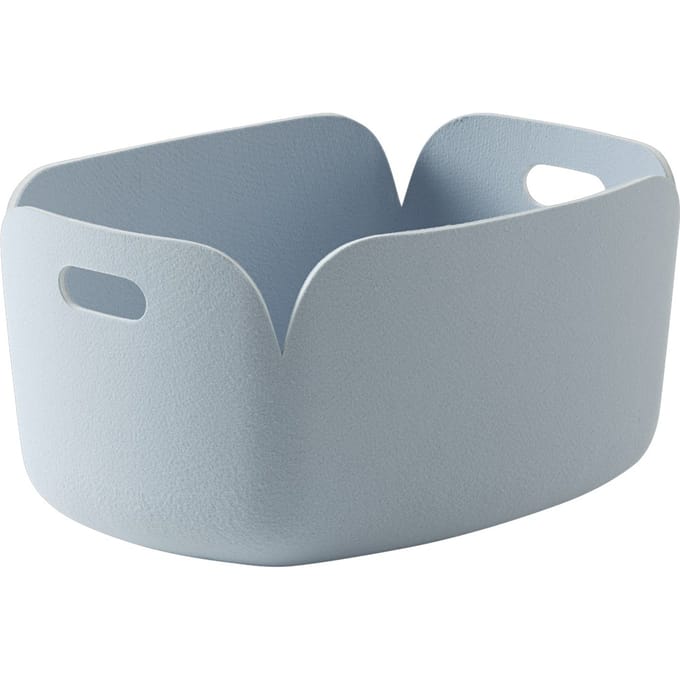 Muuto Restore bewaarmand hoekig - Light Blue
