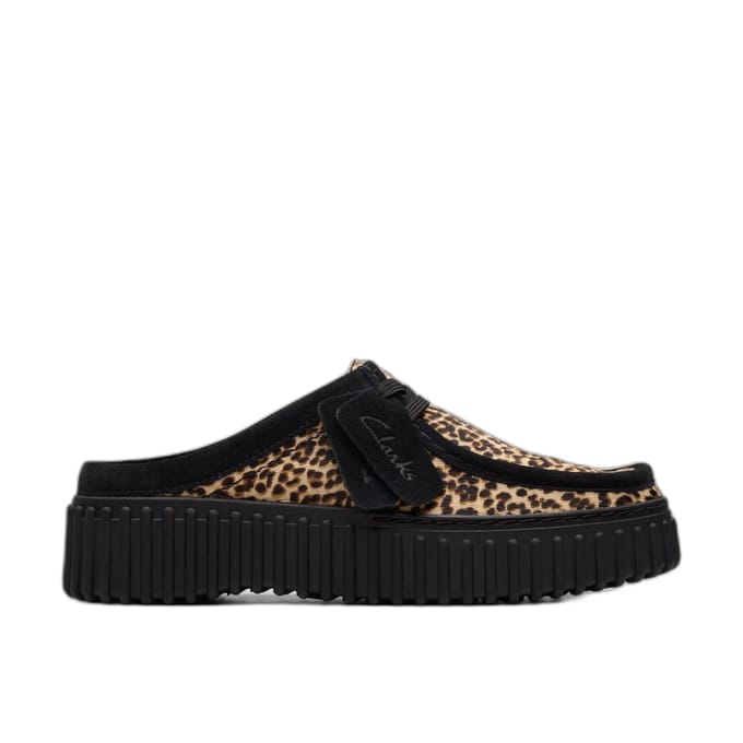 Clarks - TORHILL MULE - Dames slippers - Kleur: Zwart - Maat: 40