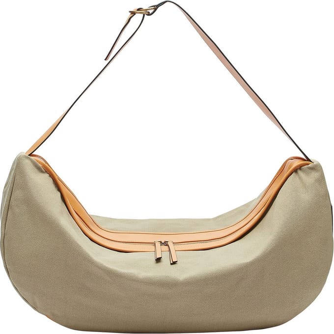 LIEBESKIND BERLIN Schoudertas Liene Hobobag Dark French Grey Kaki