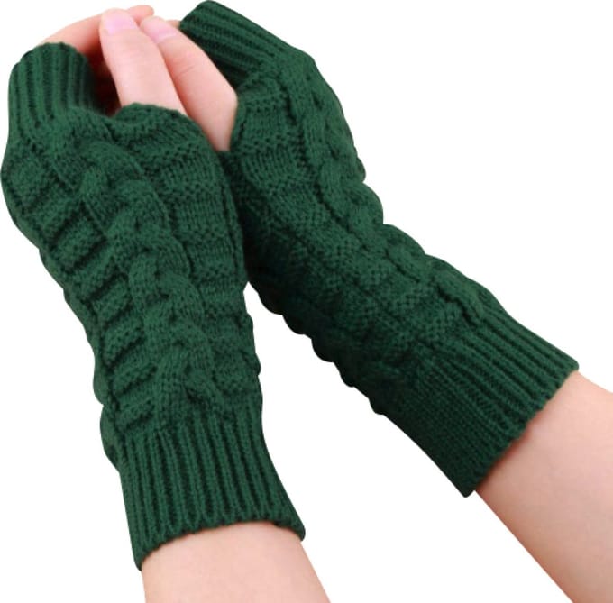 Hidzo Polswarmers - Unisex - Donkergroen - Onesize