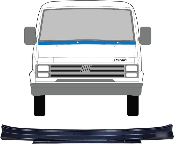 Reparatie paneel paravan voor Citroen C25 1981-1994