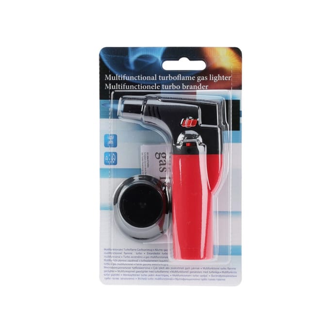 Aansteker brander turbo 11 cm 4 assorti