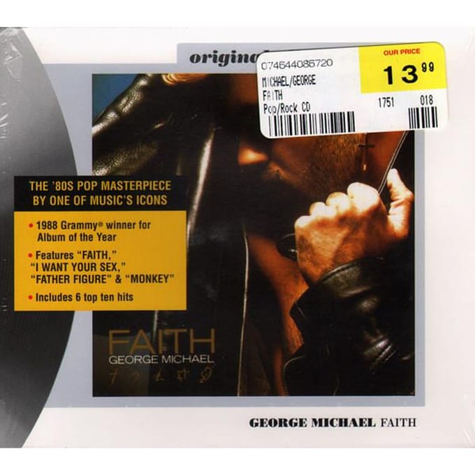 CD GEORGE MICHAEL  Faith CK40867 Columbia 2006 VS Dans Electronica Gebruikt orange