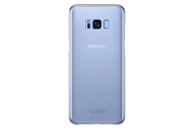 Samsung clear cover - blauw - voor Samsung G955 Galaxy S8 Plus