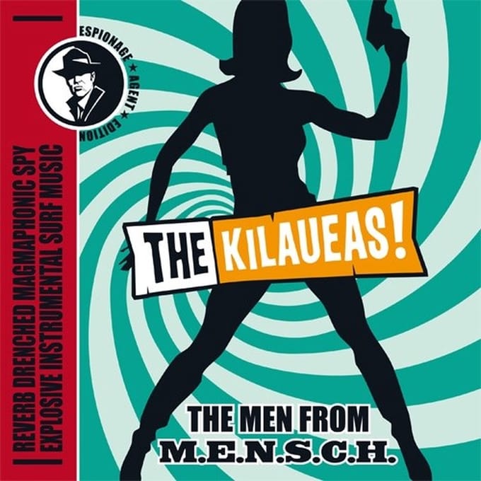 The Kilaueas! - The Men From M.E.N.S.C.H. (7" Single) (Limited Edition)