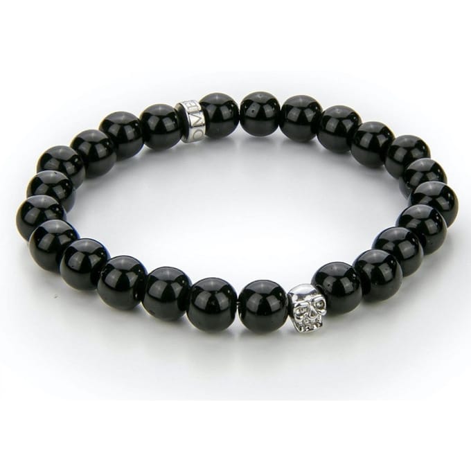 Monomen Men's Black Onyx Bracelet MM10832S
