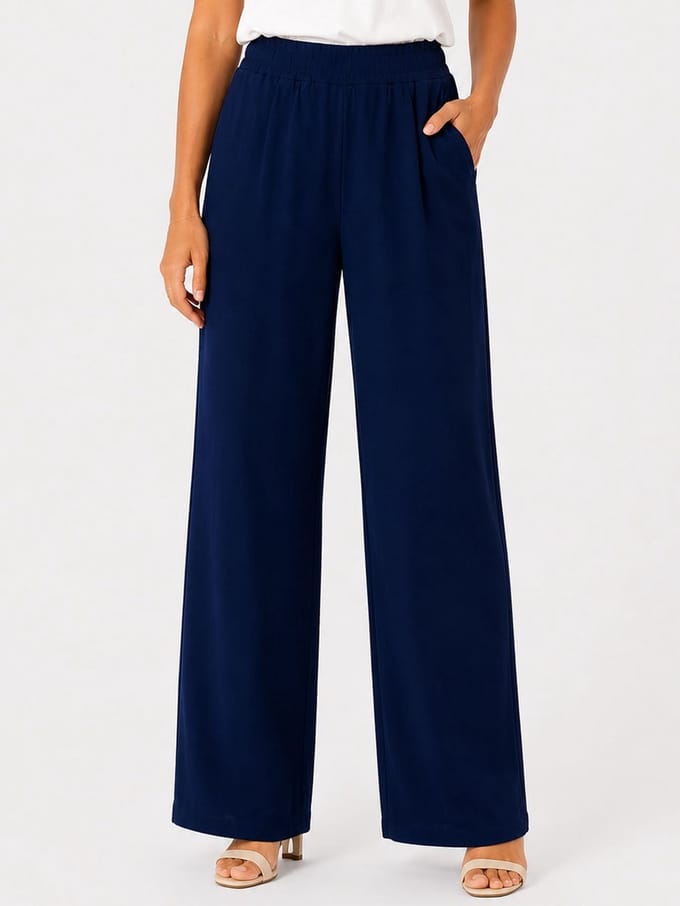&Co Woman &co women broek julie ink blue