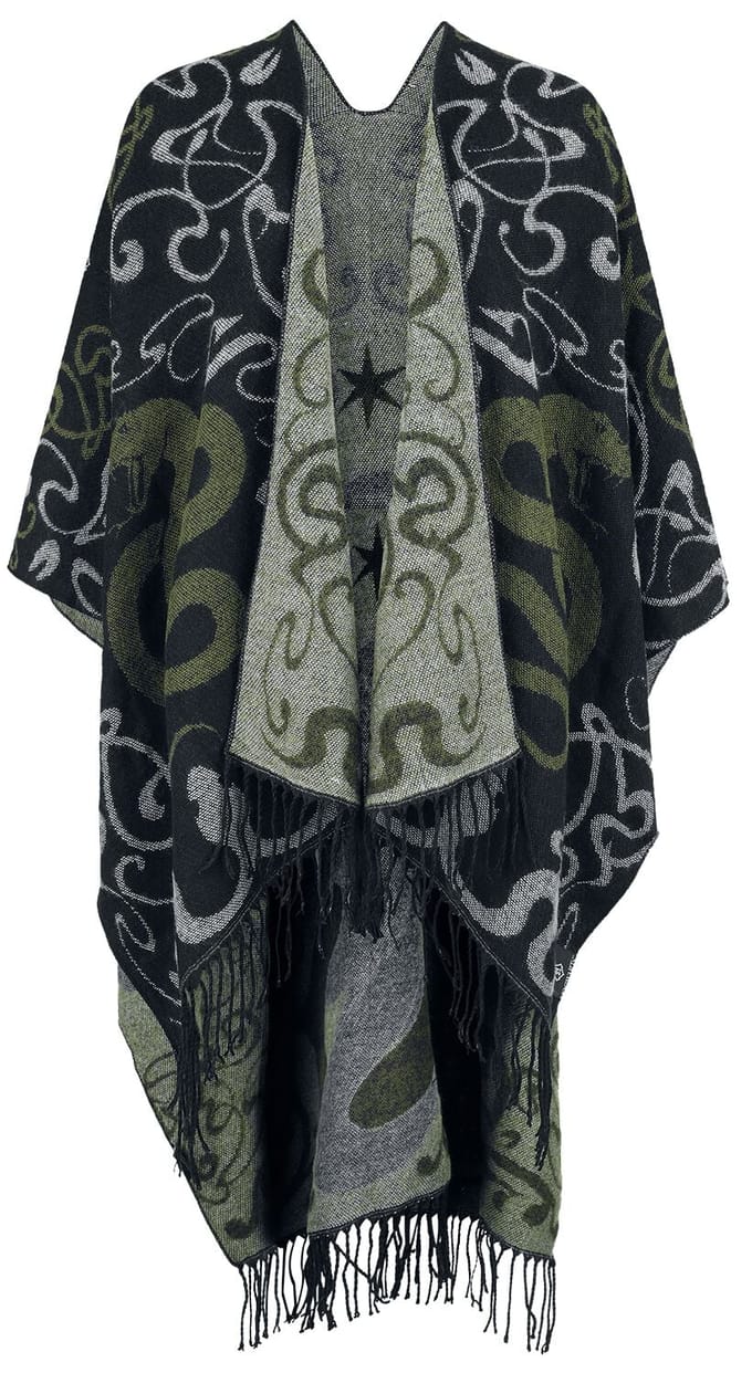 Harry Potter Cardigan - Slytherin - Oversize - voor Vrouwen - meerkleurig