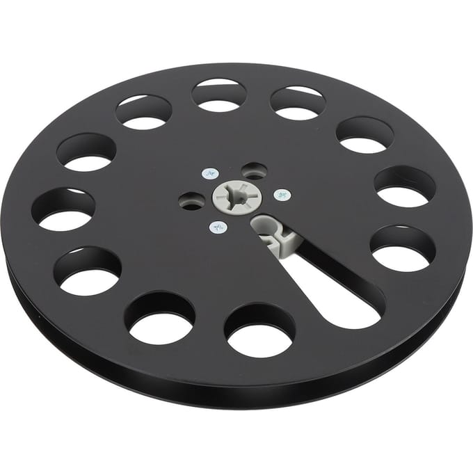 14 7 Inch Lege Spoel Aluminiumlegering Universele Open Spoel Geluidsopnamespoel voor ReVox Studer zwart