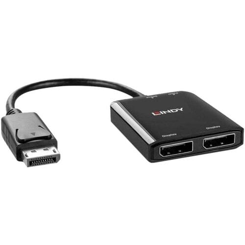 LINDY 38430 DisplayPort Adapter Zwart