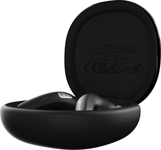 Hifuture - Flybuds4 - In-Ear draadloze oordopjes - Zwart