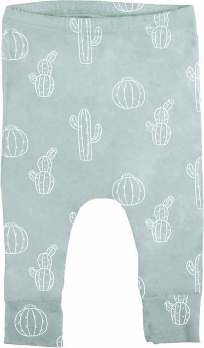 BROEK AOP CACTUS