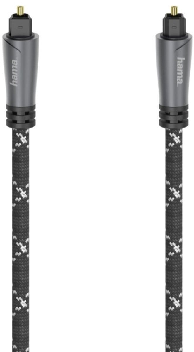Hama Optische Audiokabel ODT-stekker (Toslink) Metaal 3,0 M