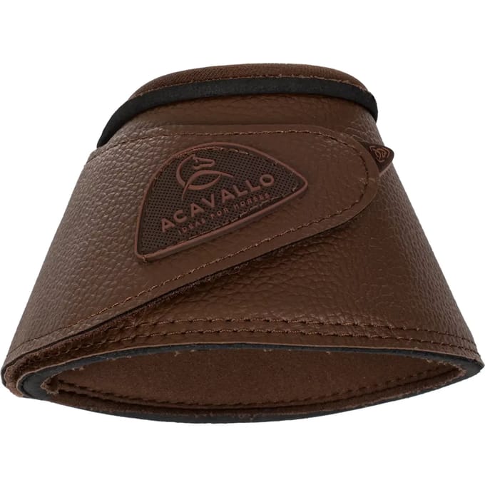 Kappen voor paard van synthetisch leer met klittenbandsluiting Acavallo