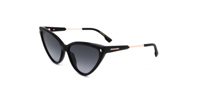 Dsquared2 D2 0134/S Black 58/16/145 WOMAN Zonnebrillen