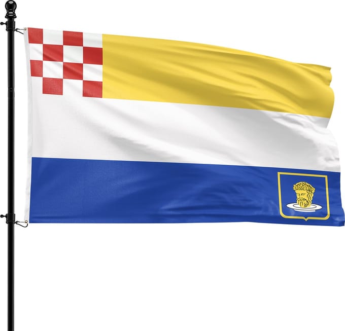 VlagDirect - Goirle vlag - Gemeente Goirle vlag - 90 x 150 cm.
