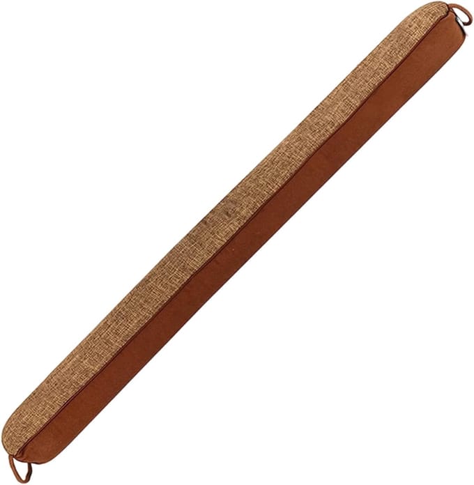 Deurtochtstopper - Tochtstrip Deur - Comfort Verhogend - Driehoekige Structuur - 92 x 8 cm - Grijs