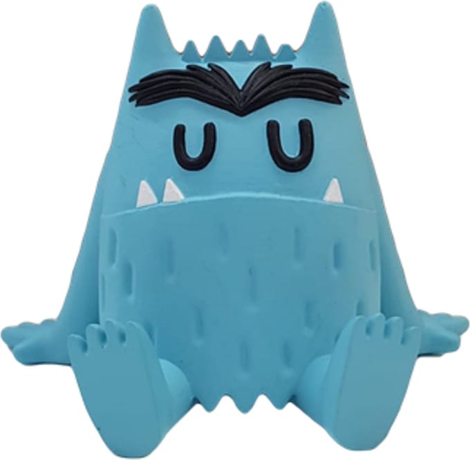 Het kleurenmonster blauw verdrietig (Comansi)