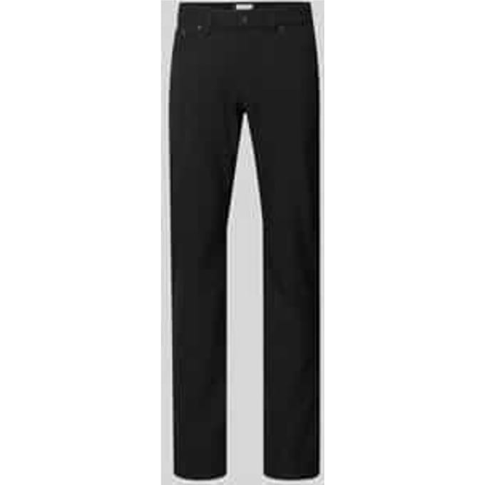 Brax Heren Broek  Style CHUCK black, zwart, maat 38/36