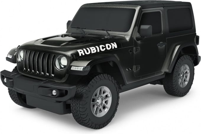 Rastar Rc Jeep Wrangler Jl Jongens 27 Mhz 1:24 Zwart