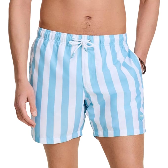 Shiwi Broad Stripe Zwemshort Heren
