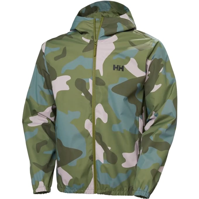 Helly Hansen Core Graphic Regenjas Groen XL Man