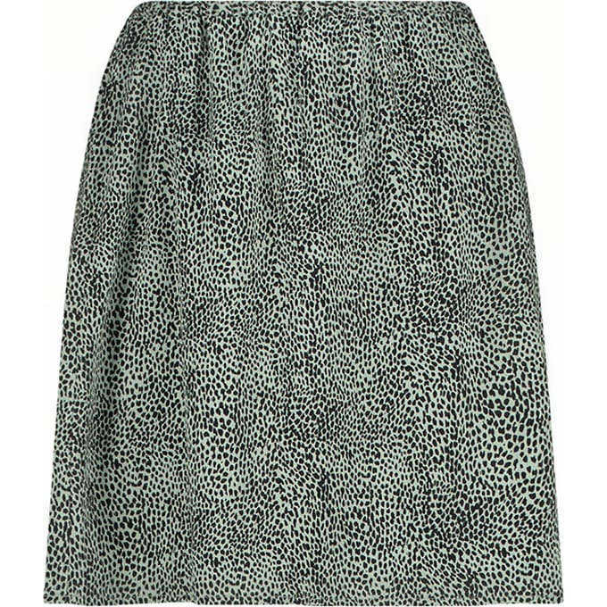 Another Label Fleurine Skirt Grey Green Animal Taglia: S | Minigonne Outlet | Donna | Grigio