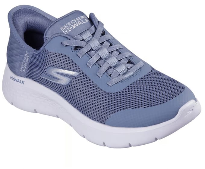 SKECHERS GO WALK FLEX GRAND ENTRY, 124836-BLU, Female, Multicolor