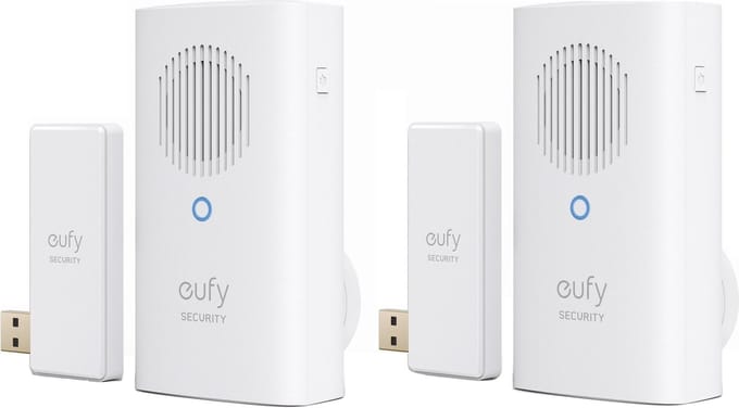 eufy Deurbelgong 2-Pack voor Homebase 2 & Homebase 3