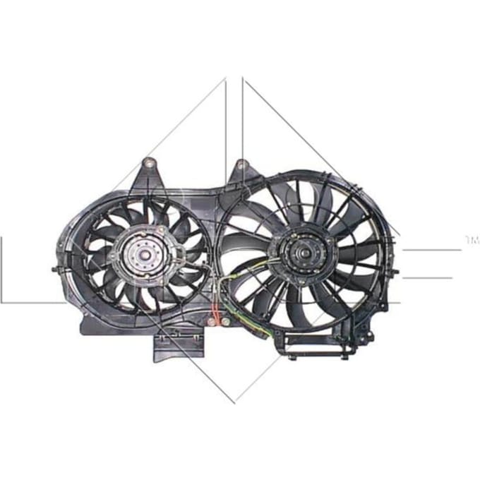 Koelventilatorwiel, motorkoeling NRF 47205