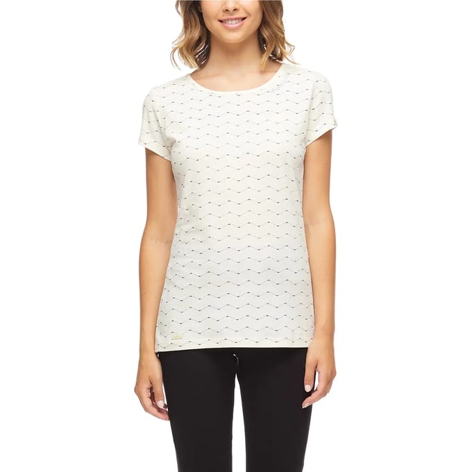 T-shirt dames Ragwear Mint Zig Zag