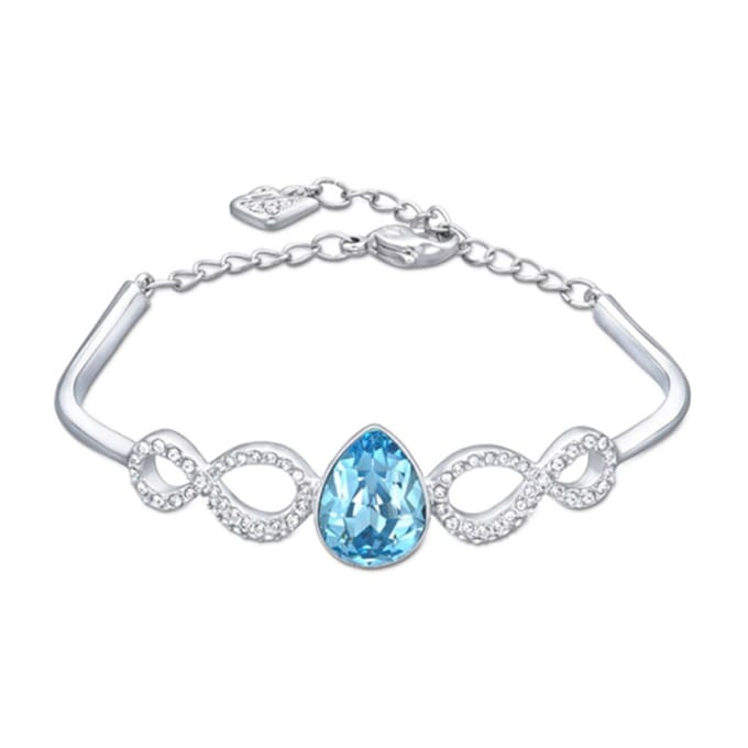 Swarovski Afire Kettingen Dames Blauw 5038191 Blue|F white