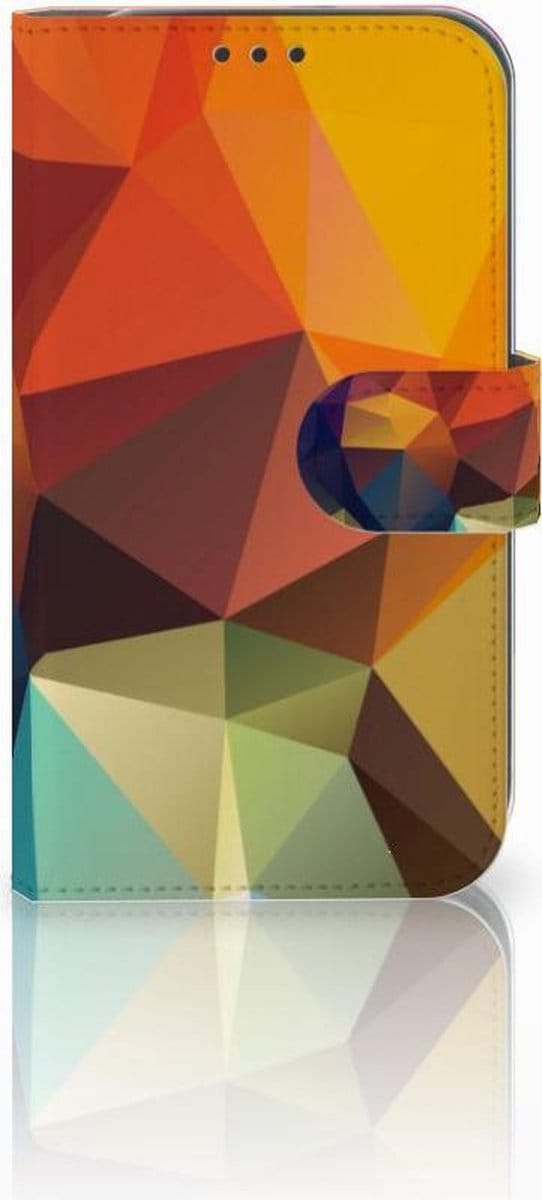 Samsung Galaxy Xcover 4 | Xcover 4s Book Case Polygon Color
