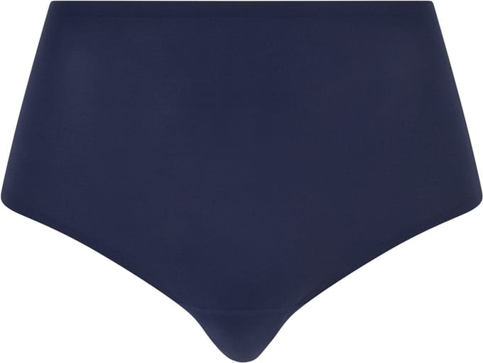 Chantelle - SoftStretch - Hogetailleslip - One Size - Plus Size - onzichtbaar - naadloos - MARINE BLUE