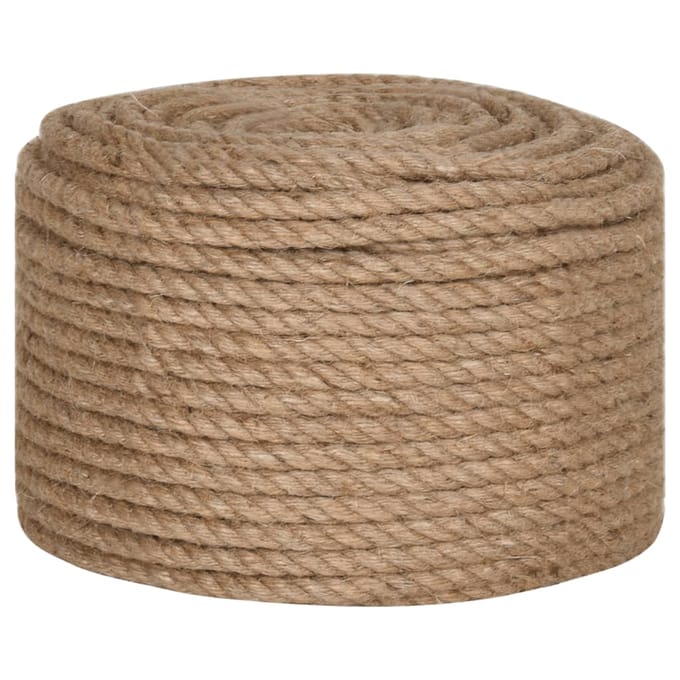 vidaXL - Jute - Touw - 1 - mm - Naturel - 100% - Tossa - jute