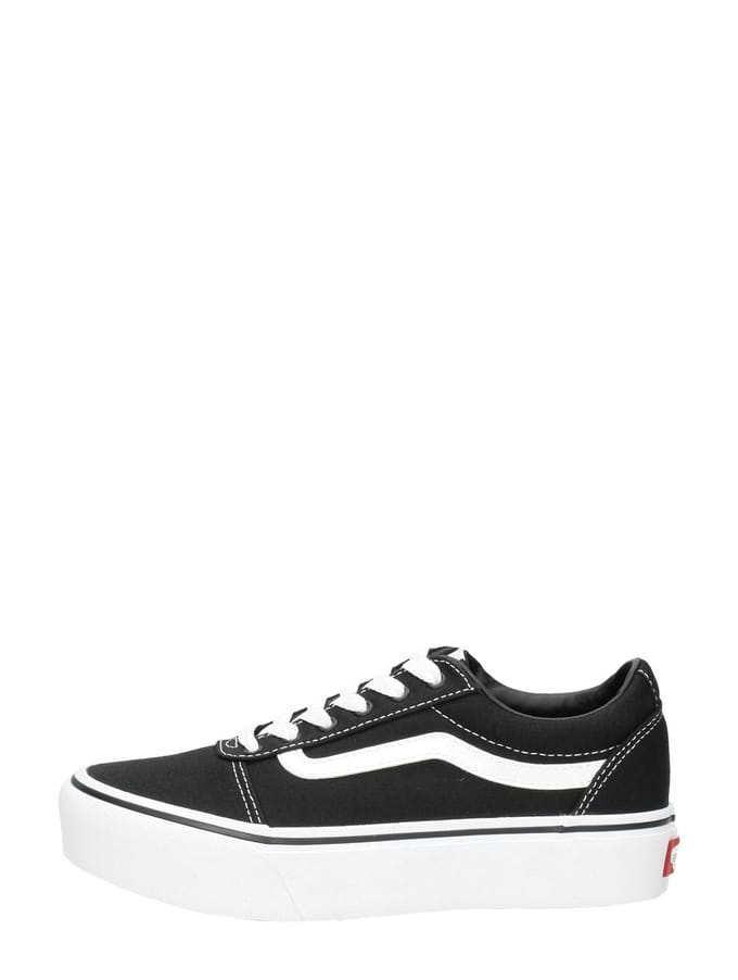 VANS MY Ward Platform (Canvas) Black - White - Sneakers - Unisex