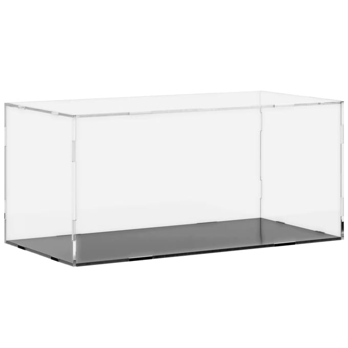 vidaXL - Displaybox - transparant - 24x12x11 - cm - acryl