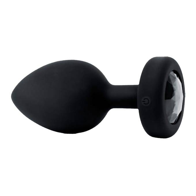 'Vibrating Jewel Plug - XXL', 12,2 cm