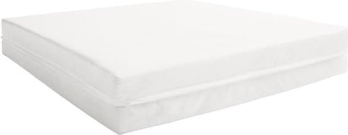 BABYCALIN - Opvouwbaar babymatrasje 60 x 120 cm - 100% polypropyleen - Wit