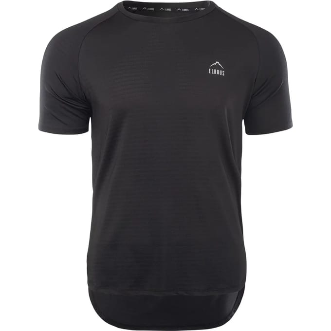 Elbrus Jari T-shirt Met Korte Mouwen Zwart S Man