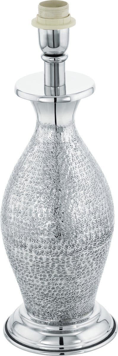 EGLO Sawtry Tafellamp - E27 - Ø 23 cm - Chroom