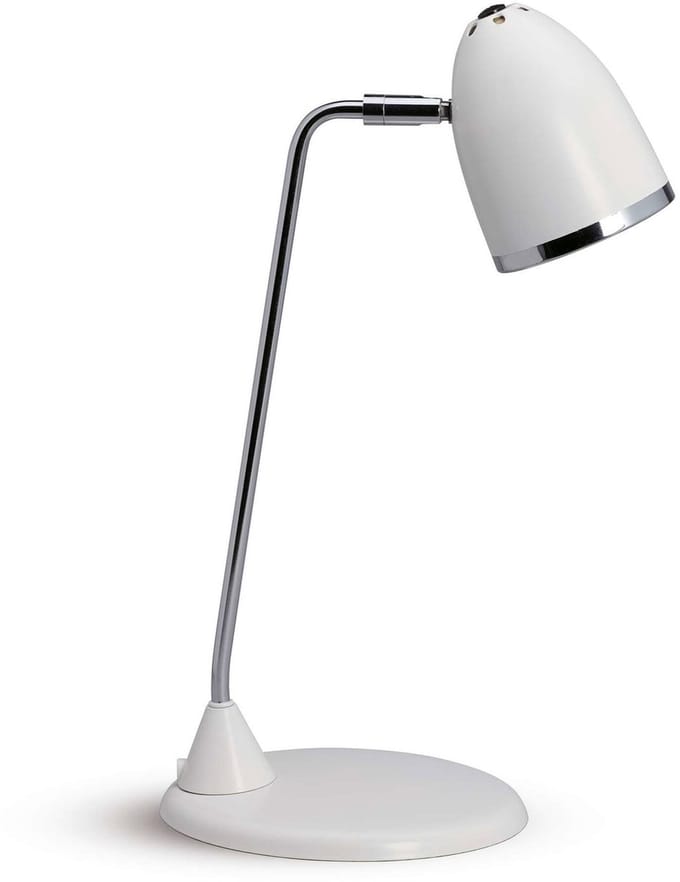 MAULstarlet Bureaulamp - LED - Metaal - Wit - Compact - Tafellamp