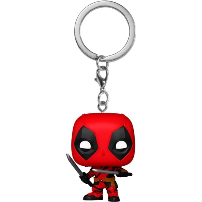 Sleutelhanger Funko Pocket POP Marvel Deadpool & Wolverine Deadpool