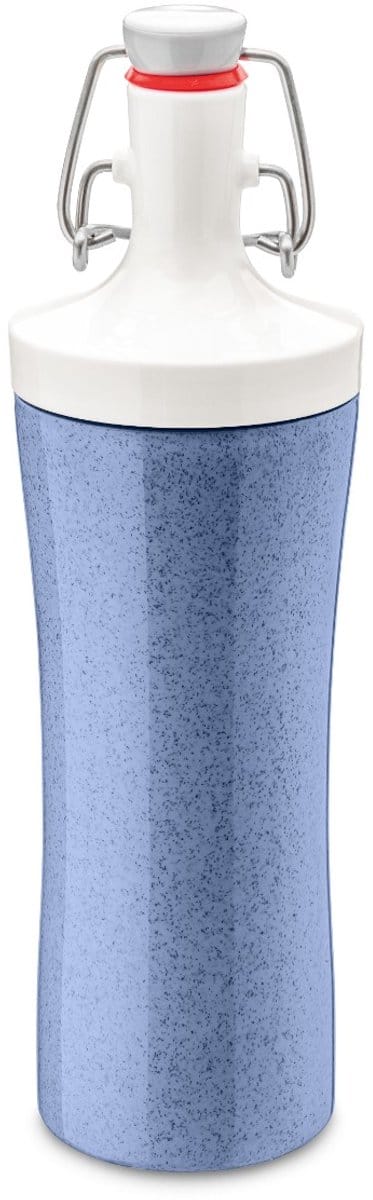 Waterfles, 425 ml, Organic Blauw - Koziol | Plopp To Go