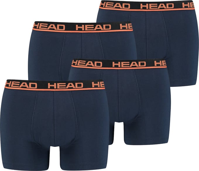 BOXERS Set van 4 hoofd-basisboxerbroeken voor heren, ondergoed, ondergoed
