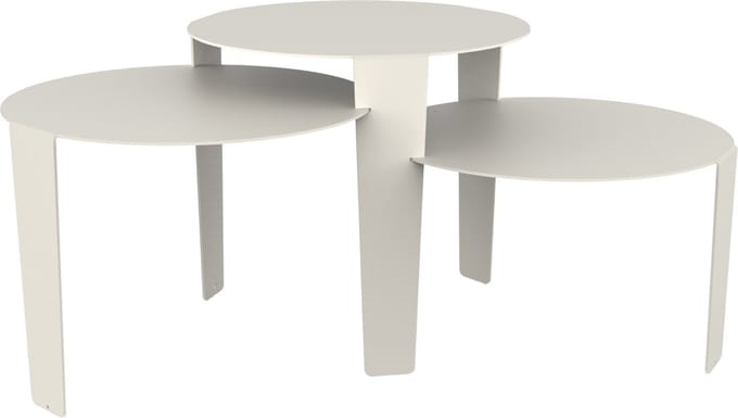 Steelful CASCADO Salontafel - Wit
