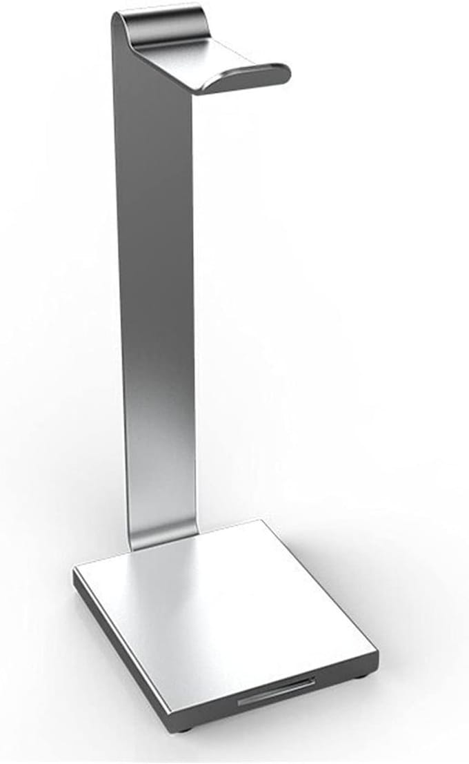 Hoofdtelefoonstandaard - Headset houder - Bureau organiseren - Flexibele basis - Universeel - Zwart